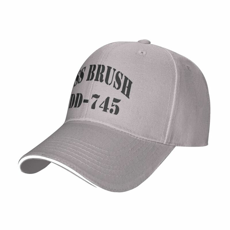 USS BRUSH (DD-745) czapka z daszkiem czapka z daszkiem czapka z daszkiem |-f-| Czapka militarna czapka męska dla kobiet
