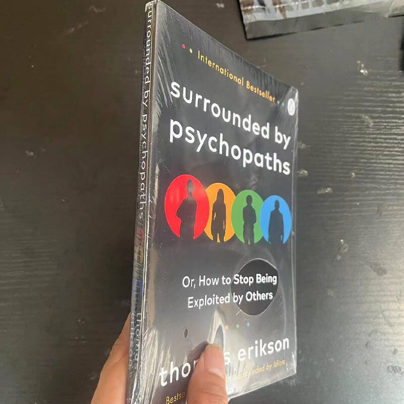 Livro Inglês dos Outros, Cercado Por Psicopatas por Thomas Erikson ou, Como Parar de Ser Explorado, Bestseller