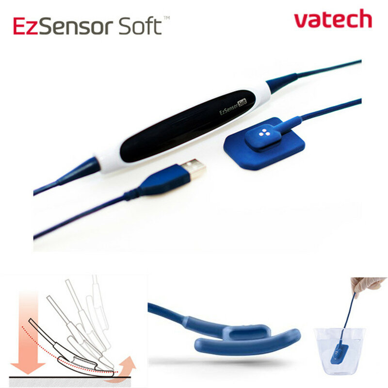 Dental Digital EZ X Ray Sensor Soft Dental USB RVG Sensor Vatech Ez Sensor