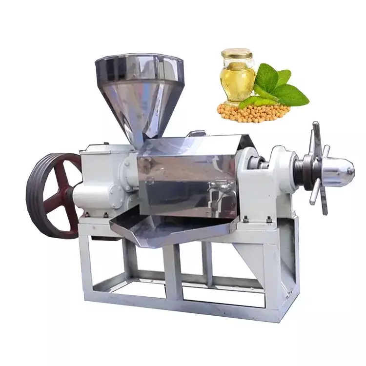 Máquina de extracción de aceite de palma, prensador de aceite de cacahuete, prensa de tornillo de aceite de ricino