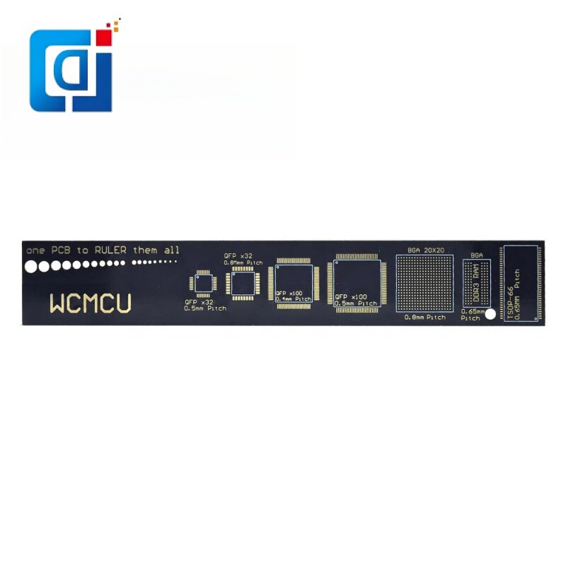 JCD PCB Régua para Engenheiros Eletrônicos, Geeks Makers, Arduino Fans, PCB Reference, Packaging Units, v2-6