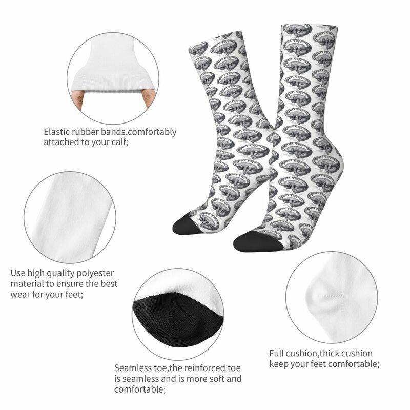 Brain Anatomy Socks Harajuku Super Soft Stockings All Season Long Socks Accessories for Unisex Christmas Gifts