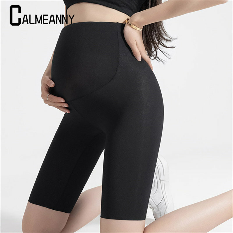 Umstands mode Sommer neuen Stil dünnen Stil bequeme Legging elastische Taille Bauch Yoga hosen Frauen Schwangerschaft shorts