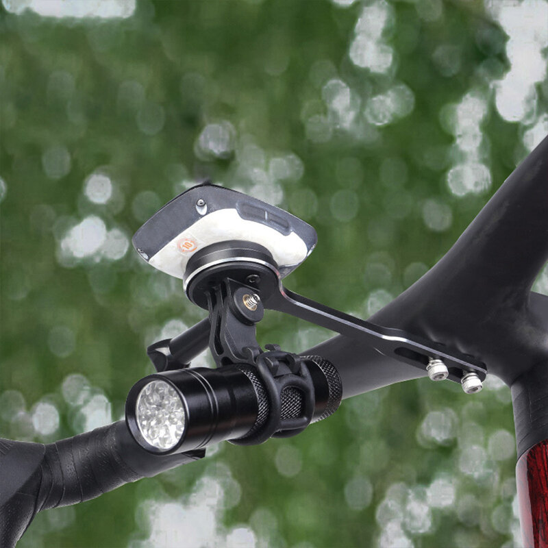 Bicycle Speedometer Holder Aluminum Alloy Cycling Stopwatch Holder Road Bike Stopwatch Speedometer Mount Holder for Garmin