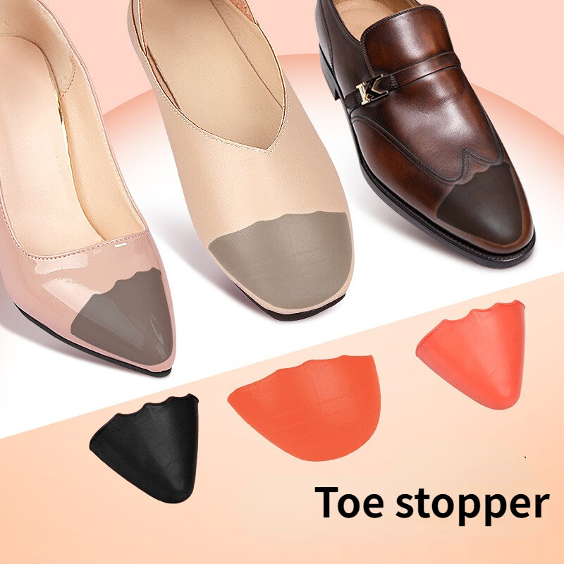 2pcs  High Heel Toe Plug Shoe Insert Big Shoes Toe Front Filler Cushion Pain Relief Protector Shoe Accessories