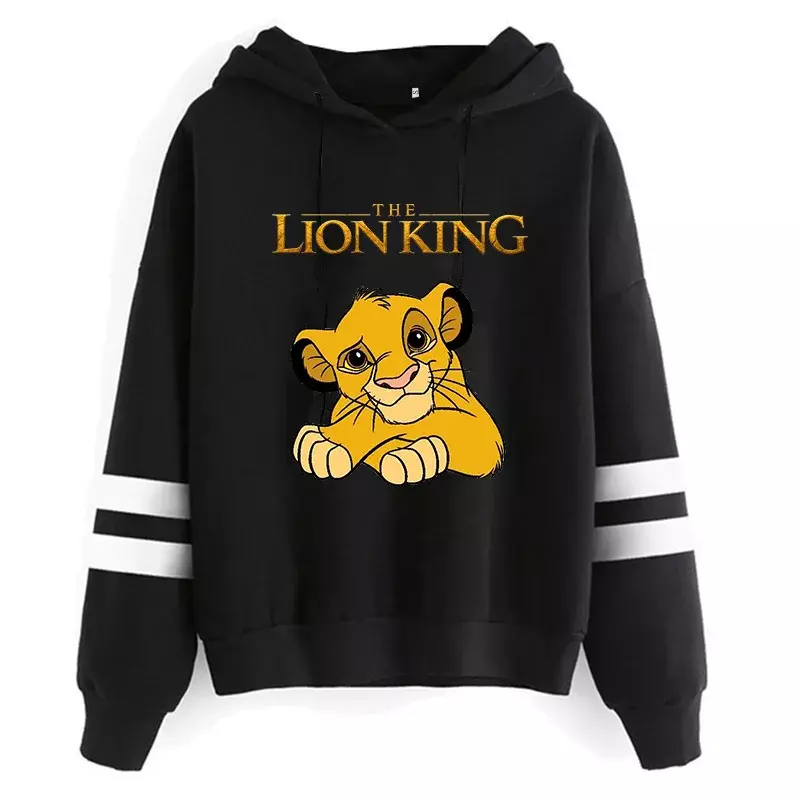 2024 New in Cute Hakuna Matata Hoodie Disney The Lion King Sweatshirt  Women Clothes Hoody Famale Hoodies Kawaii