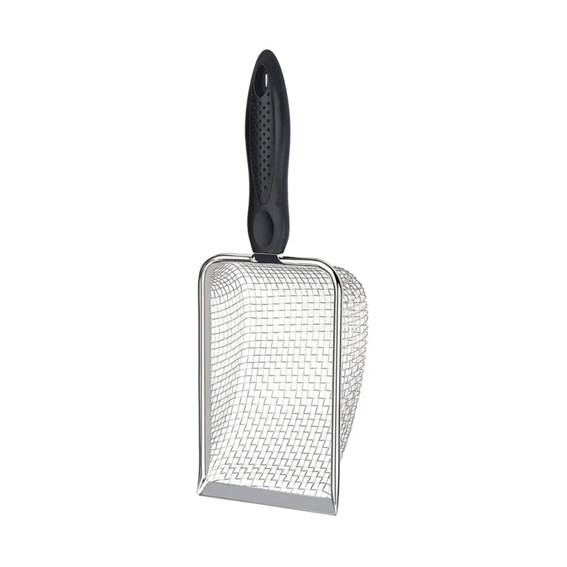 Beach Mesh Shovel for Shell Collecting, Kids Filter Sand for Picking Up Shells Sifter Dipper