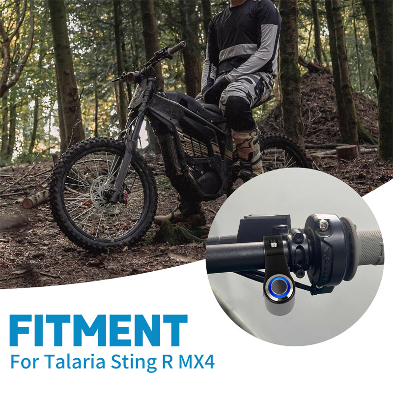 Яркий переключатель фар для Talaria Sting R MX4 Plug N Play, электрическая фара для внедорожного велосипеда, задняя фара, экономия батареи