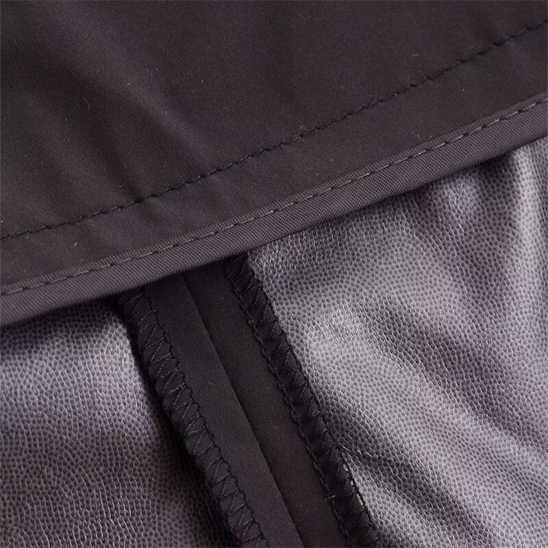 Keyanketian New Launch Damen Plissee Design Shorts weites Bein Hosen Sommer mit Gürtel Dekoration Reiß verschluss hohe Taille lässige Shorts