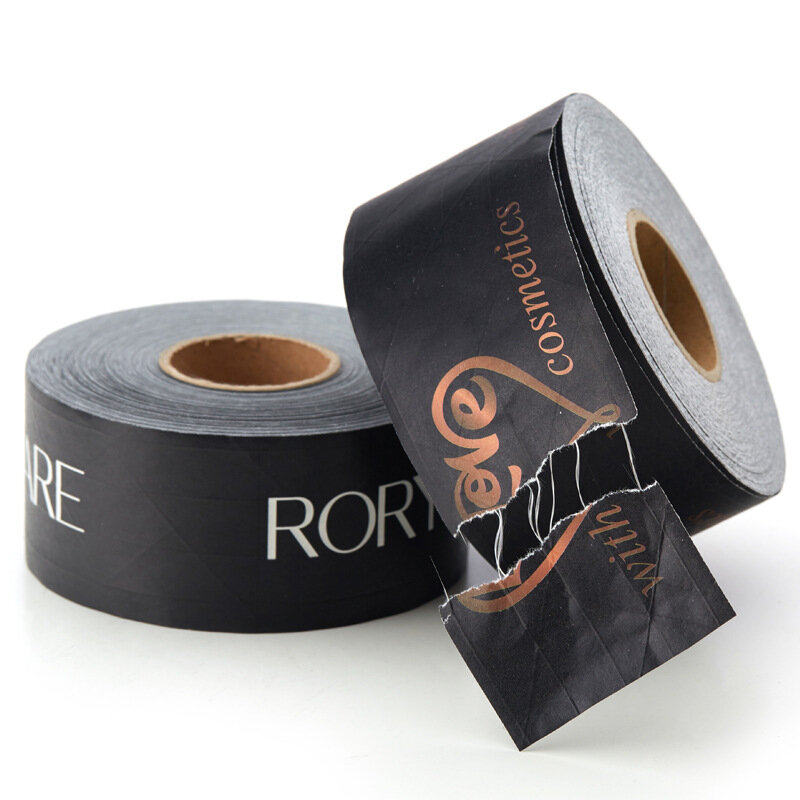 Customized productCustom Printed  Eco Friendly Recycled Water Activate Gummed Kraft Paper Packing Tape Custom Logo