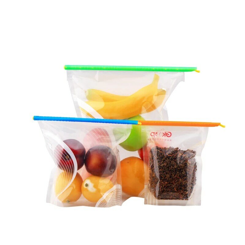 Bag Clip Food Snack Bag Sealing Clip Sealing Stick Food Preservation Sealer Reusable Kitchen Storage Organizer