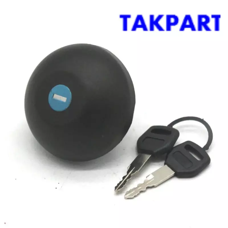 Черная запорная топливная бензиновая крышка TAKPART с 2 ключами для RENAULT /MASTER /MKII 1998-2010 7701471585