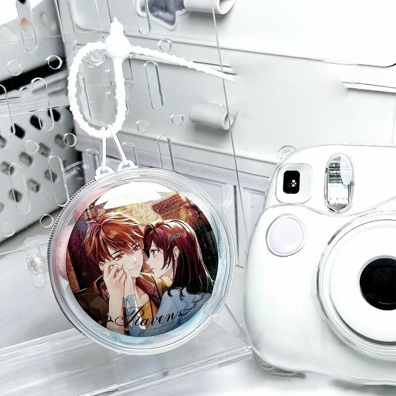 Transparent Anime Badge Storage Case New Trendy PVC Storage Display Bag Clear Outdoor Badge Protector Case Outdoor