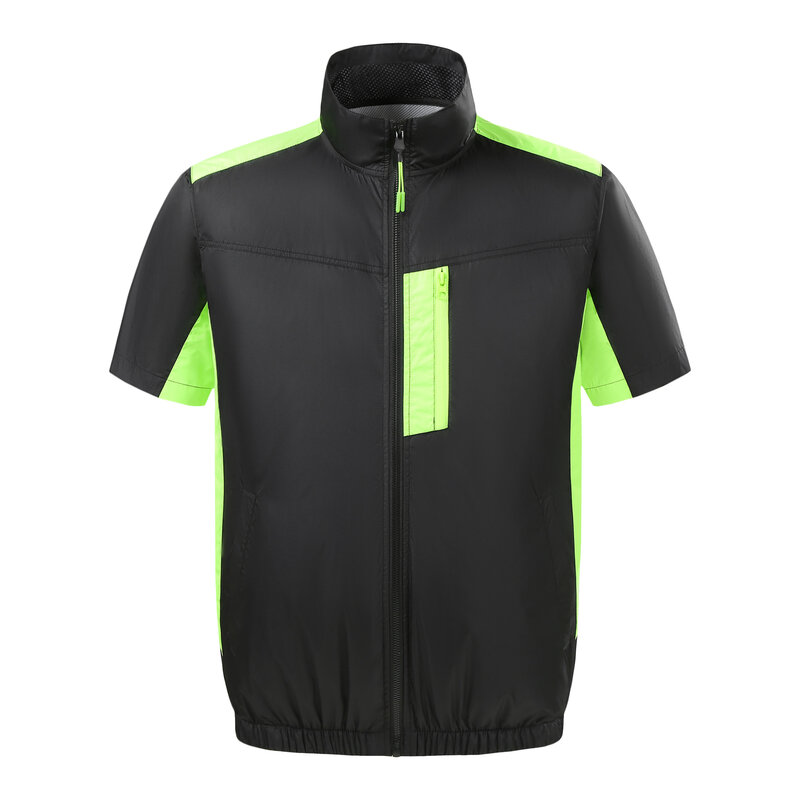 2024 outdoor Work Jacket Summer Usb Cooling Vest con due Fan escursionismo pesca aria condizionata abbigliamento