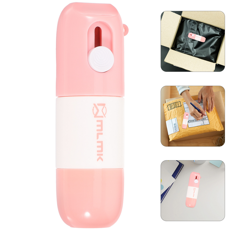 Thermal Paper Correction Fluid Rollers Household Stamp Box Opener Portable Eraser Iron Confidential for Privacy Seals Home