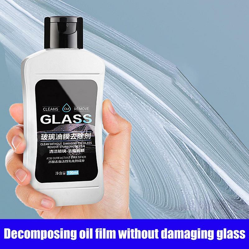 Car Glass Cleaner Water Spots Remover Glass Cleaner Car Headlight And Window Cleaner For Glass Surfaces Polish And Restore