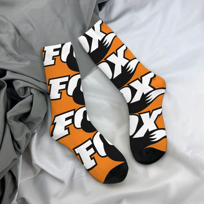 Винтажные мужские Компрессионные носки в стиле хип-хоп с надписью Crazy мужские Бесшовные носки унисекс с принтом F-Fox Racing Harajuku Веселая Новинка счастливая команда