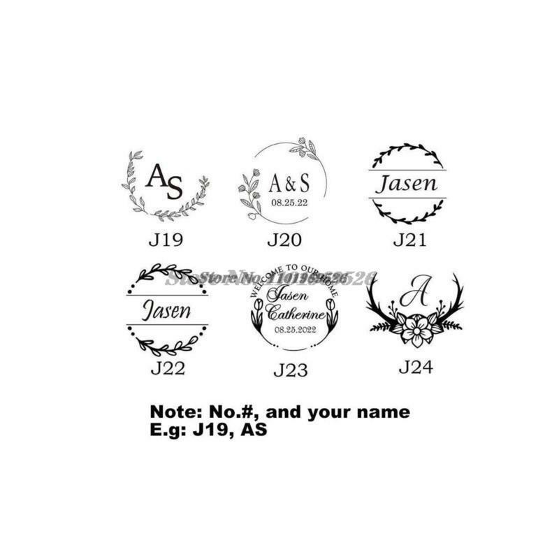 Diy Aanpassen Dubbele Naam 2 Paraaf Gepersonaliseerde Brief Stempel Zegellak Bruiloft Seal Stamp Custom Uitnodigingen Envelop