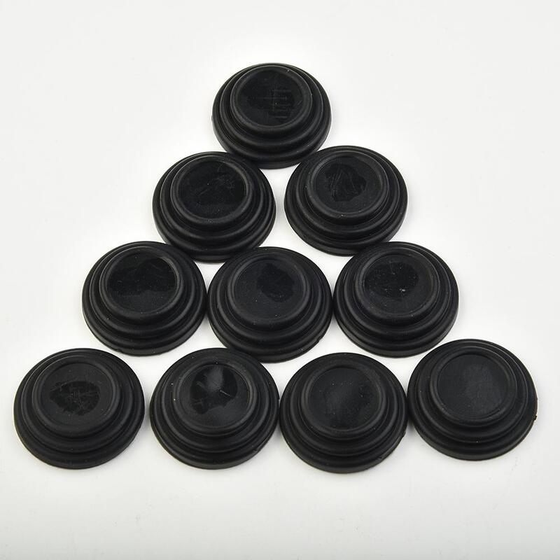 Accessories Gasket Anti-collision Gasket Anti-Collision Easy To Install Black Car Silicone Sound Insulation Pad