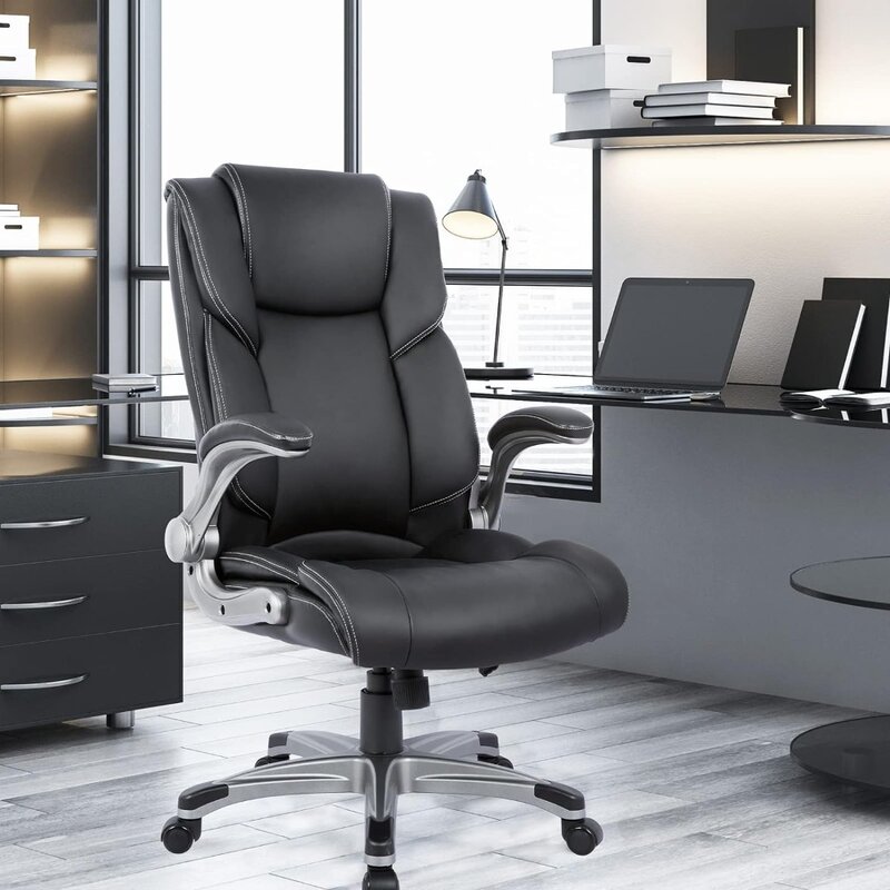 2822-Black1 Office Chair, Black
