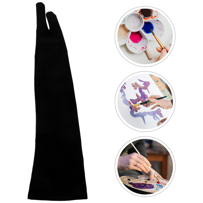 Painting Gloves Two-finger Artist Digital Drawing Universal Sketching Nylon for Tablet
