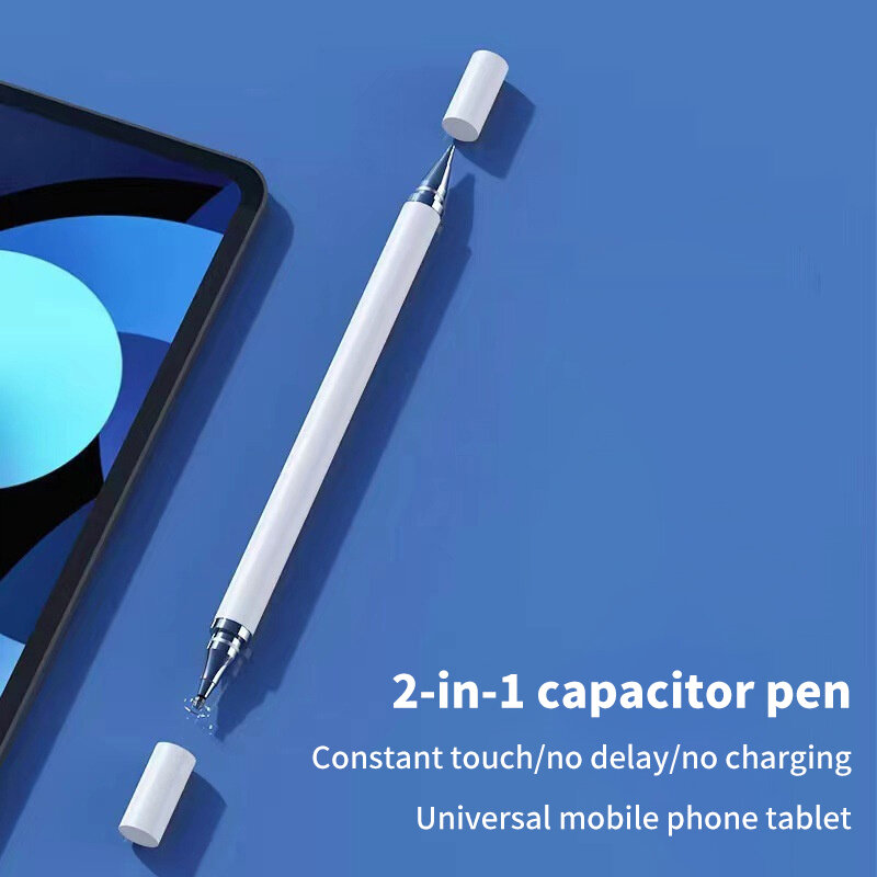 ปากกาสไตลัสสัมผัสใช้ได้กับโทรศัพท์ปากกาสำหรับแท็บเล็ตหน้าจอสัมผัสแอนดรอยด์1ชิ้น