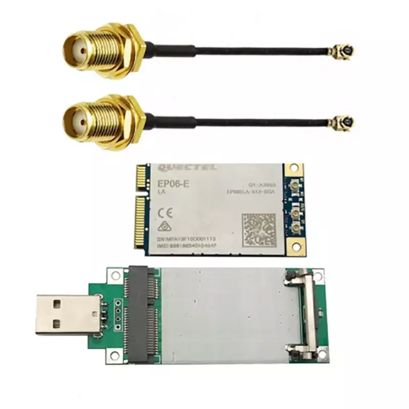 Mini PCIe vers USB 3G 4G persévérance Modem Shell cas enfermer carte de développement de logement pour Quectel Cat6 module EP06-A EP06-E Openwrt