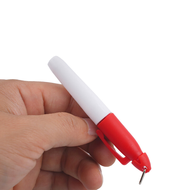 ปากกาเขียนขอบลูกกอล์ฟ11สี90x12มม. ปากกาพลาสติกพร้อมตะขอแขวน