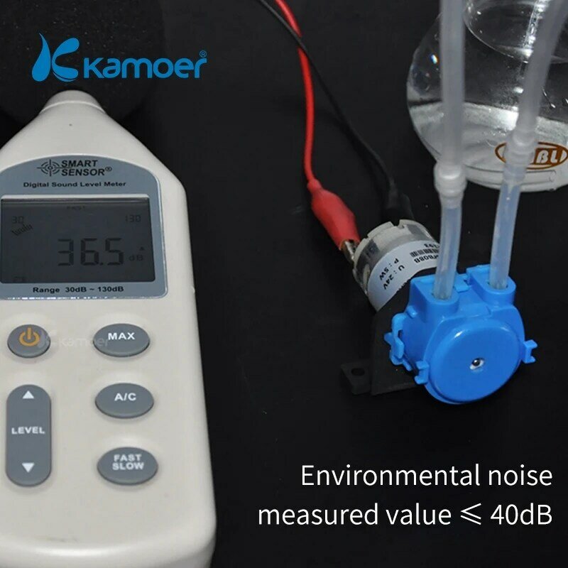 روبوت كنس سريع التركيب NKP من Kamoer ، مضخة جرعات مغذٍ مائي ، مضخة تمعجية دقيقة للغراء