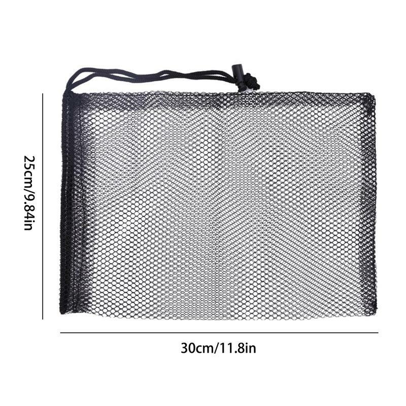 Nylon Golf Bags Sports Mesh Net Bag 50 Ball Carrying Drawstring Pouch Storage Bag For Golfer Outdoor Sports Gift