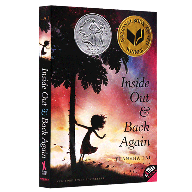 Inside Out and Back Again, libros en inglés para niños de 9, 10, 11 y 12 años, novelas de Bildungsroman 9780061962790