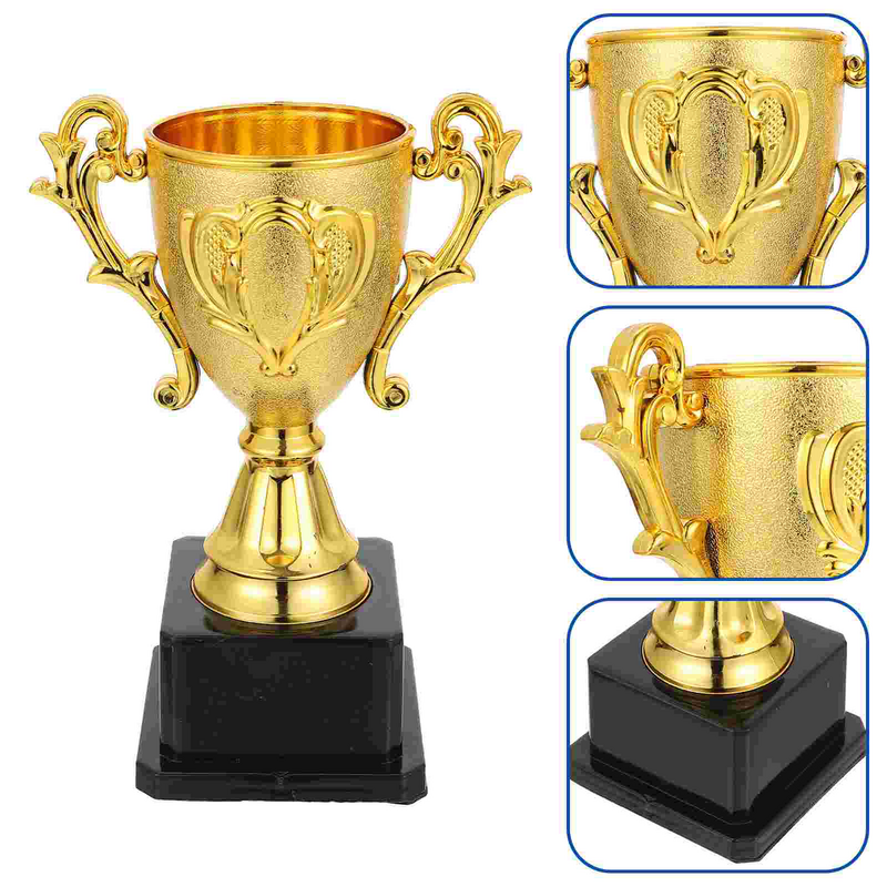 Золотая награда-трофей для детей, награда-победитель, соревнование фанатов, награда, подарки-победители