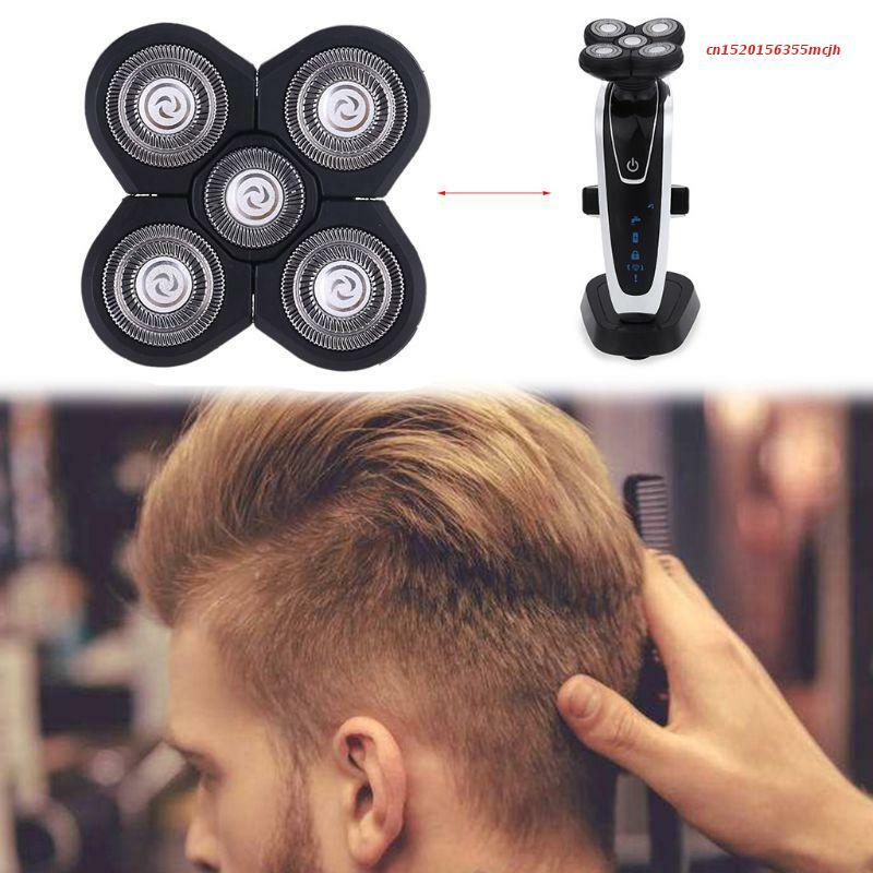 1PC Shaver Blade Heads, 5 Heads Beard Cutter Replacement Blade Easy Install Electric Razor Shaver Head for Head and Drop Ship