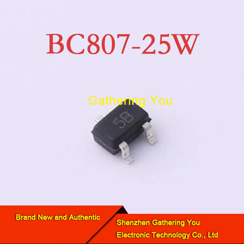 BC807-25W tranzystor bipolarny-bipolarny tranzystor złączowy SOT-323 zupełnie nowy autentyczny