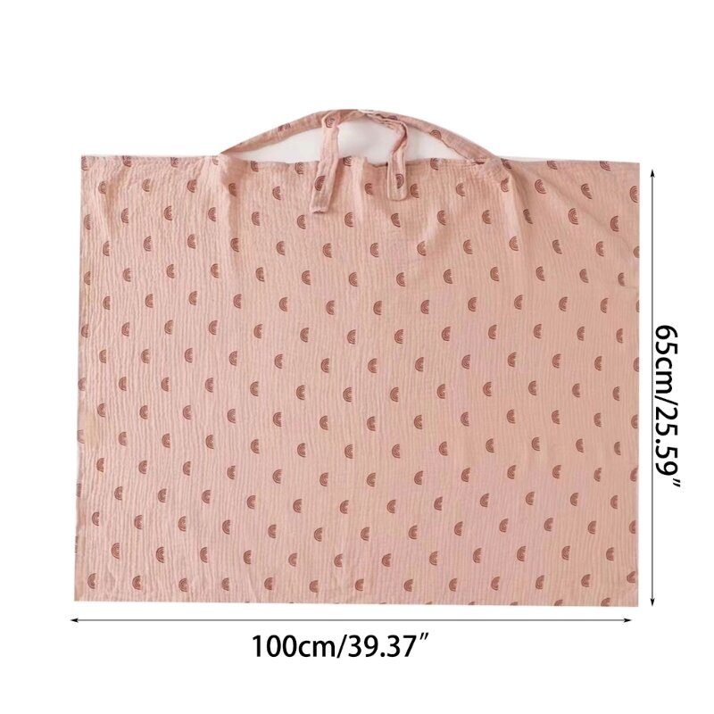 Cotton Muslin Baby Nursing Cover Baby Breastfeeding Apron Soft Breathable Gauze Privacy Protections Mother Breast Feeding Covers