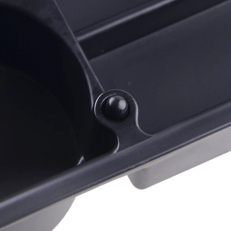 Автомобильный подлокотник для передней центральной консоли, коробка для хранения, подставка для чашки, органайзер, Лоток подходит для Tesla Model S/X 2016 2017 2018-2021, Черный ABS