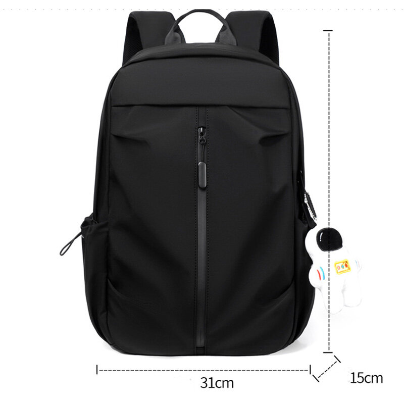 New Fashion Women & Men Backpacks Solid Casual Shoulder Bags Large Capacity Students School Bag Travel Backpack