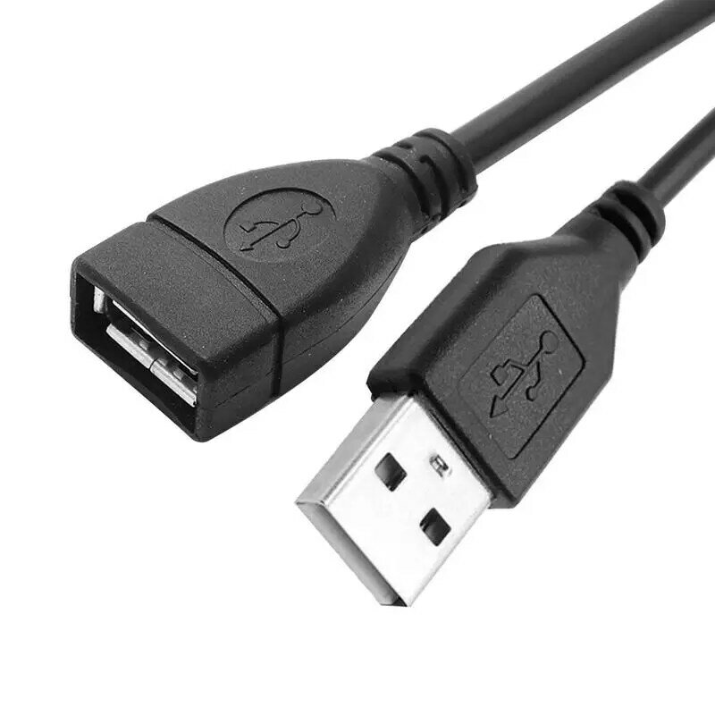 وصلة USB 2.0 كابل قصير للتلفاز الذكي PS4 تمديد بيانات سرعة كابلات شحن ذكر إلى أنثى سلك 0.5 متر 0.6 متر 0.7 متر 0.8 متر
