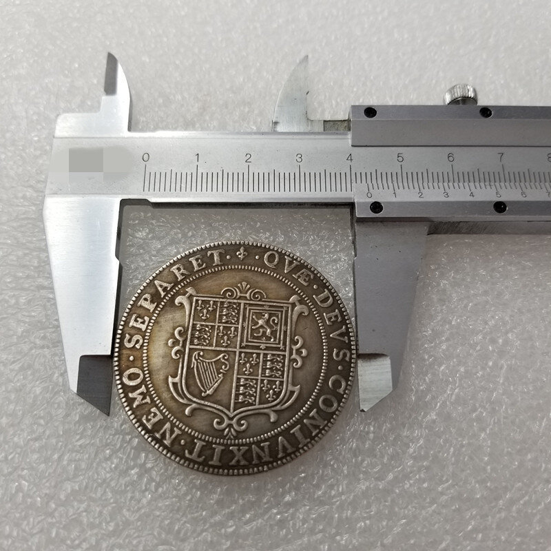 럭셔리 영국 영국 기사 3D 아트 커플 동전, 행운의 포켓 크라운 동전, 재미있는 기념 행운의 동전, 선물 가방