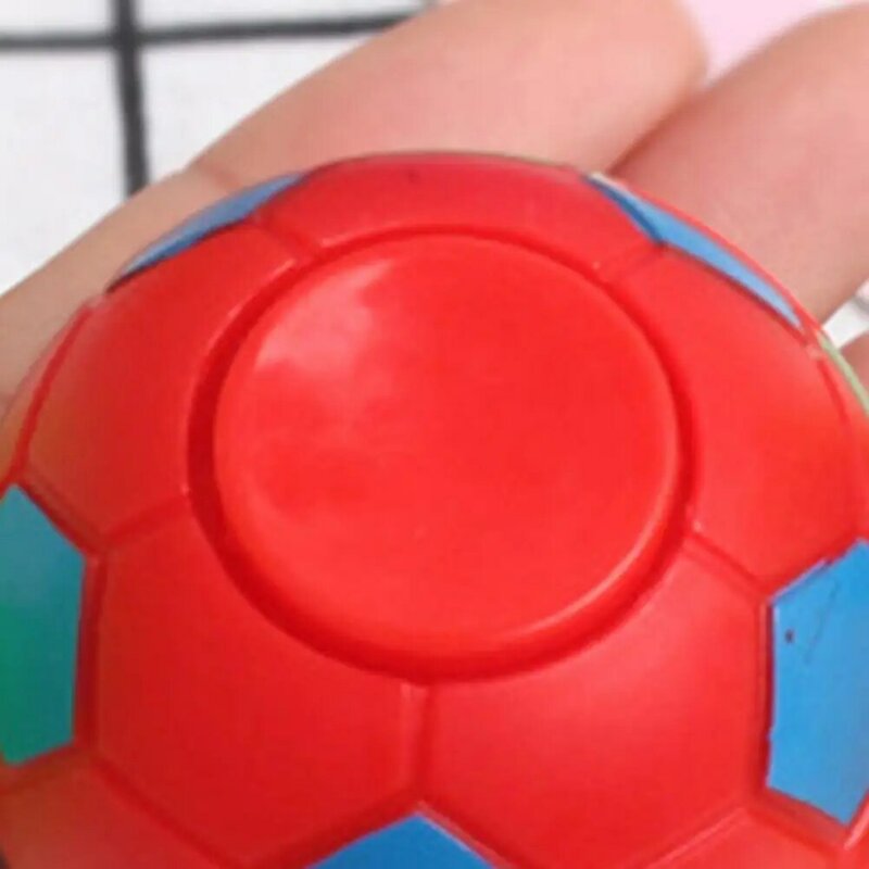 ฟิดเจ็ตสปินเนอร์ของเล่นลูกบอลขนาดเล็กเพื่อความสนุกสนานอุปกรณ์ Relief ความเครียดของเล่นฟิดเจ็ทสปินเนอร์ของเล่นใช้ปลายนิ้วเล่นฟุตบอล