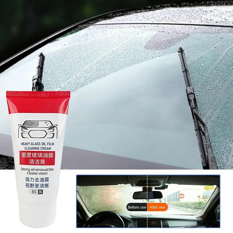 Auto Car Glass Polishing sgrassante Cleaner Oil Film pasta per la pulizia dell'auto tergicristallo tergicristallo per Auto detergente per vetri