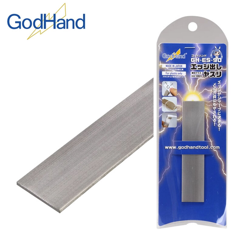 Godhand-herramienta abrasiva de GH-ES-90, bloque de barra de lijado de Metal de mano, muñeca de coche, escala artesanal, herramienta de construcción militar