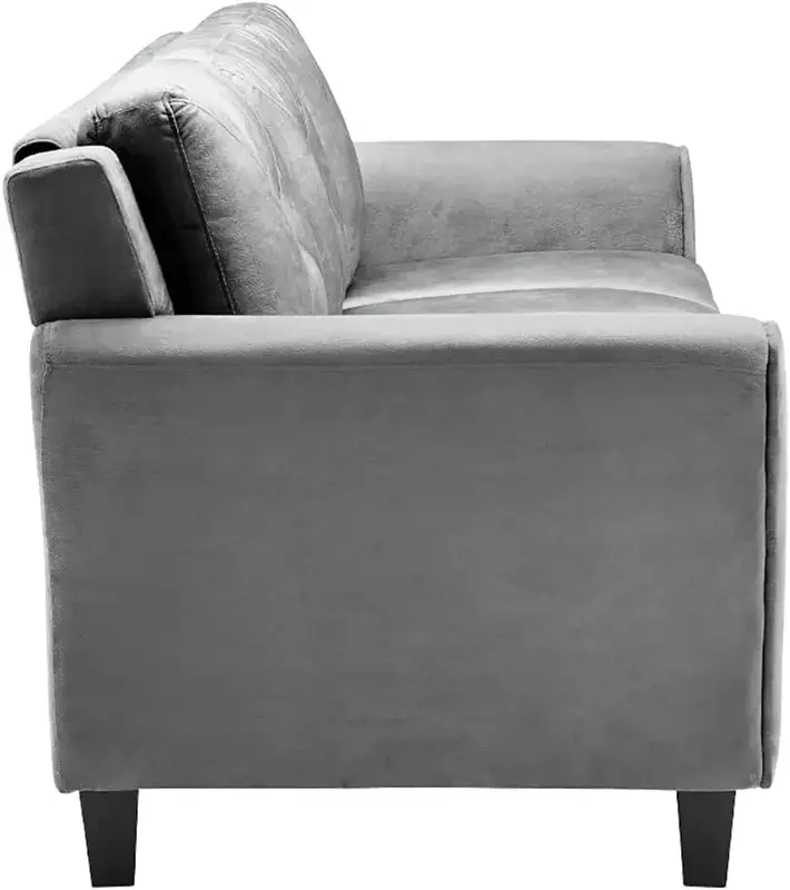 Sofá gris oscuro Lifestyle Solutions, suministros de muebles