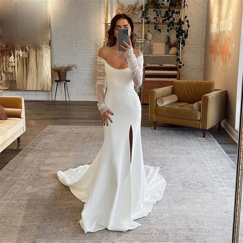 Coco Performance Evening Dress Party Evening Elegant Luxury Celebrity Long Sleeves Elegant and Pretty Women's Dresses for Prom