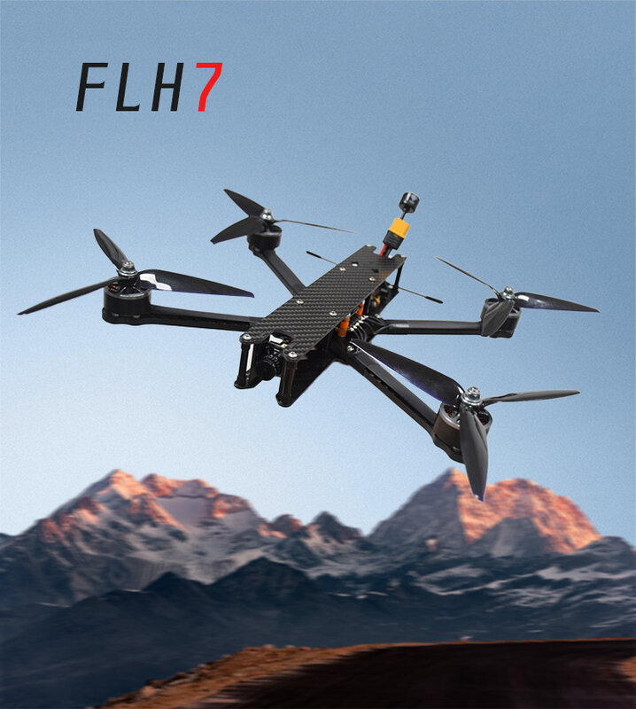 Goedkoopste Prijs 1080P Fpv Drone 7 Inch 8000Mah 5G Fpv Drones Professioneel Frame Fpv Race Dron Fabriek