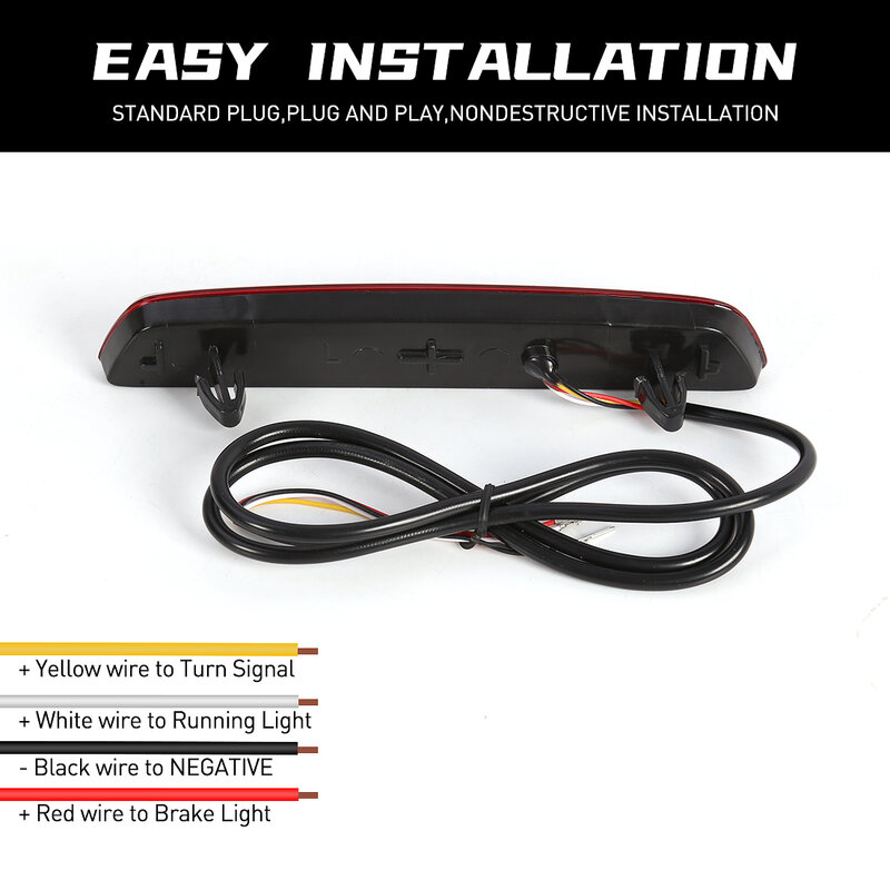 Luci del riflettore del paraurti posteriore a LED per Chevrolet Chevy Trax 2012 2013 2014 avvertimento del freno indicatori di direzione dinamici accessori per auto 12V