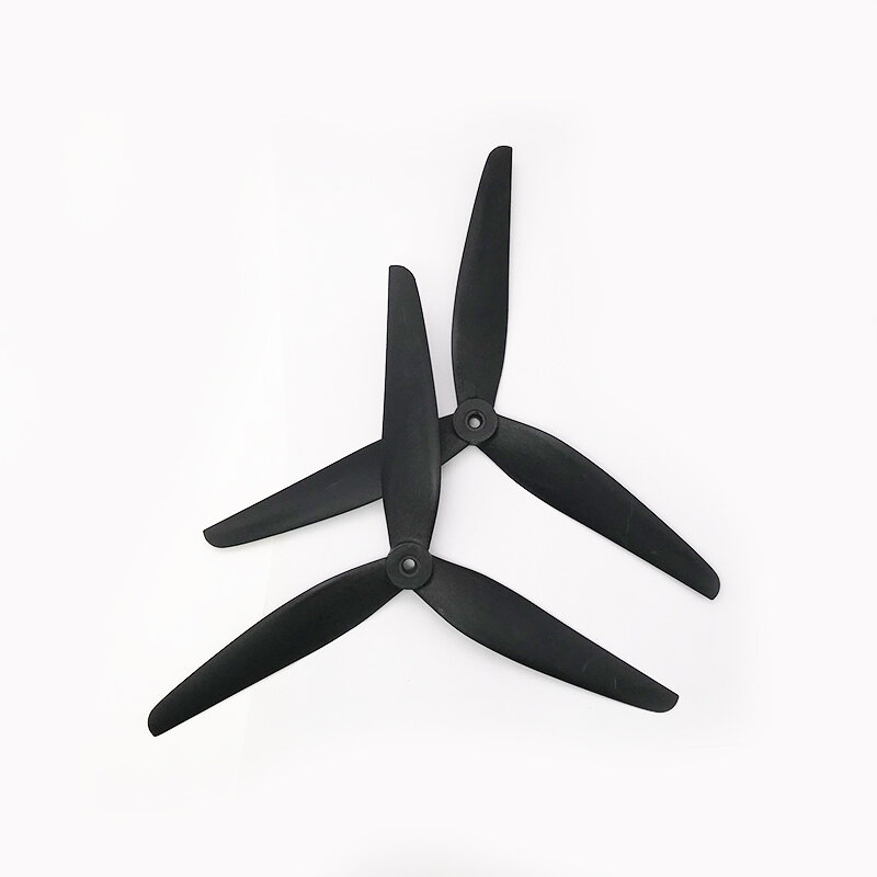 10x5x3/9x5x3 1050/9050 10 Zoll 9 Zoll 3-Blatt schwarz-glasfaser verstärkter Nylon propeller für RC fpv Drohnen rahmen Kit