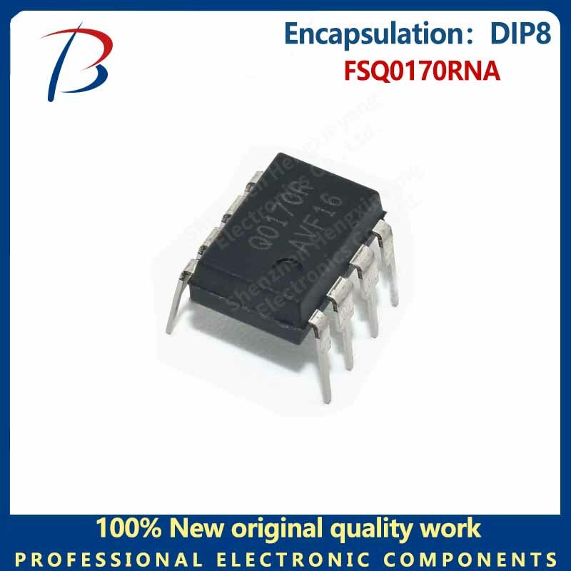 FSQ0170NA em linha DIP8 Power Switch, chip de gerenciamento de energia LCD, 10pcs
