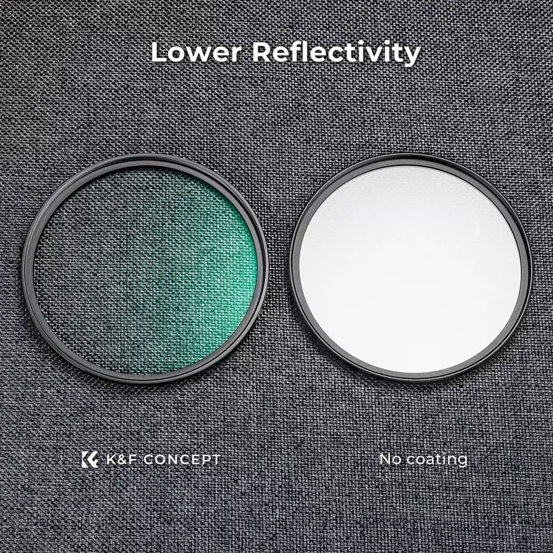 K & F Concept Black Mist Diffusion Lens Filter, 49mm, 52mm, 58mm, 62mm, 67mm, 77mm, 82mm, 49mm, 82mm, 1/4mm, 1/2, 1/4, 1/8