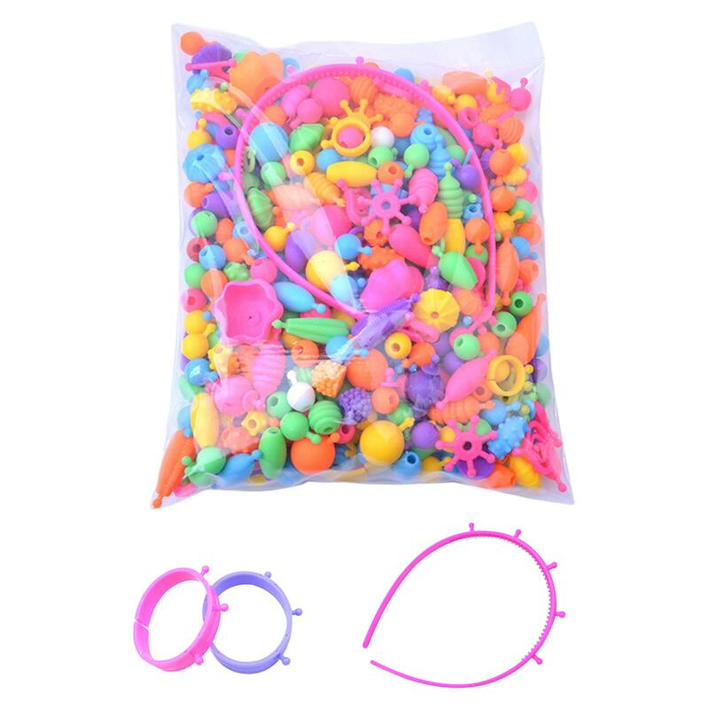 Beads for Kids DIY Jewelry Making Crafts Supplies for Bracelet Birthday Gift